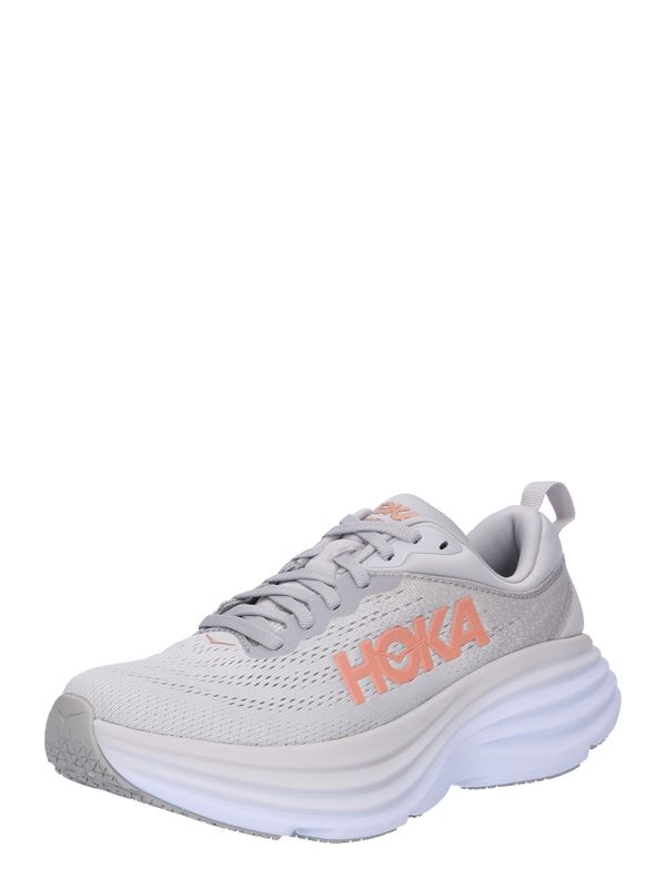Hoka One One Hoka One One Tenisice za trčanje 'Bondi 8'  siva / svijetlosiva / narančasta