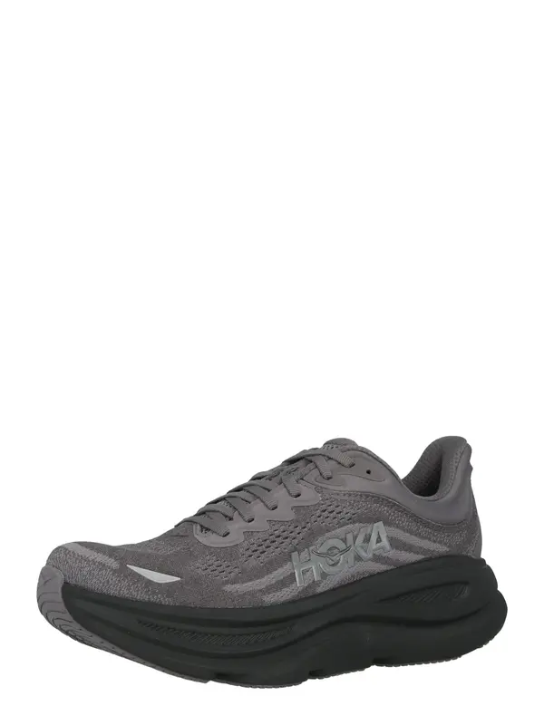 HOKA HOKA Tenisice za trčanje 'BONDI 9'  taupe siva / srebro