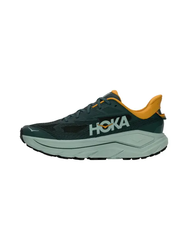 HOKA HOKA Tenisice za trčanje 'CHALLENGER 8'  pastelno zelena / tamno zelena / narančasta / crna