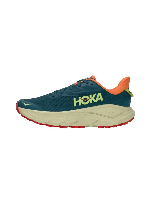 HOKA HOKA Tenisice za trčanje 'CHALLENGER 8'  petrol / svijetlozelena / narančasta