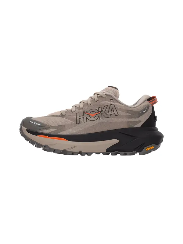 HOKA HOKA Tenisice za trčanje 'Mafate 5'  siva / taupe siva / narančasta / crna