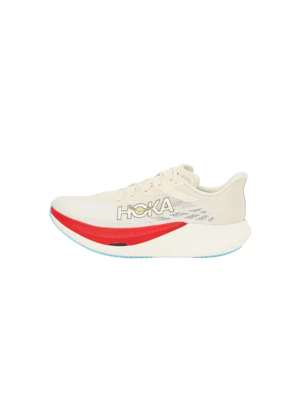 HOKA HOKA Tenisice za trčanje 'ROCKET X 3'  svijetlobež / žuta / grafit siva