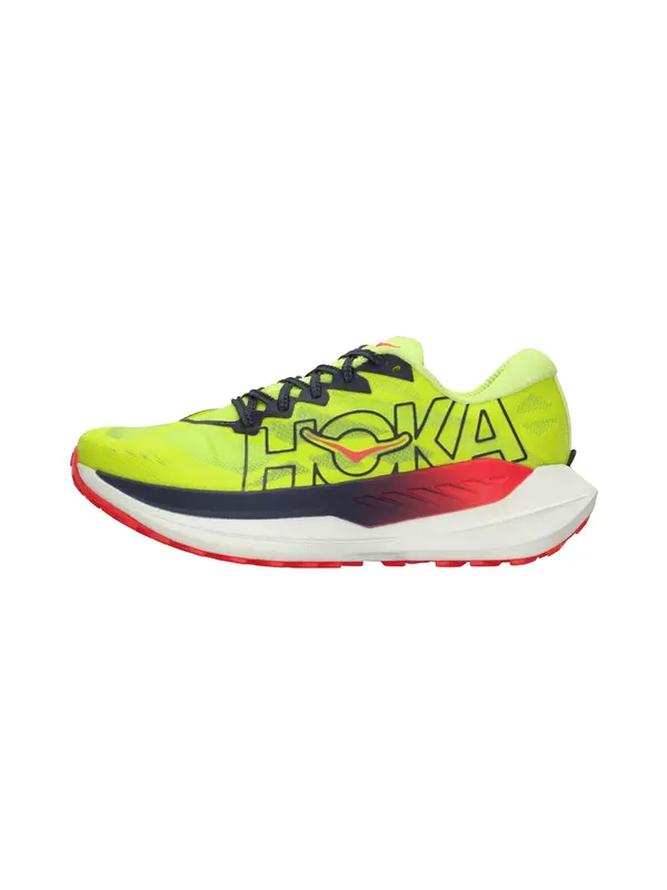 HOKA HOKA Tenisice za trčanje 'ROCKET X TRAIL'  travnato zelena / tamno crvena / crna