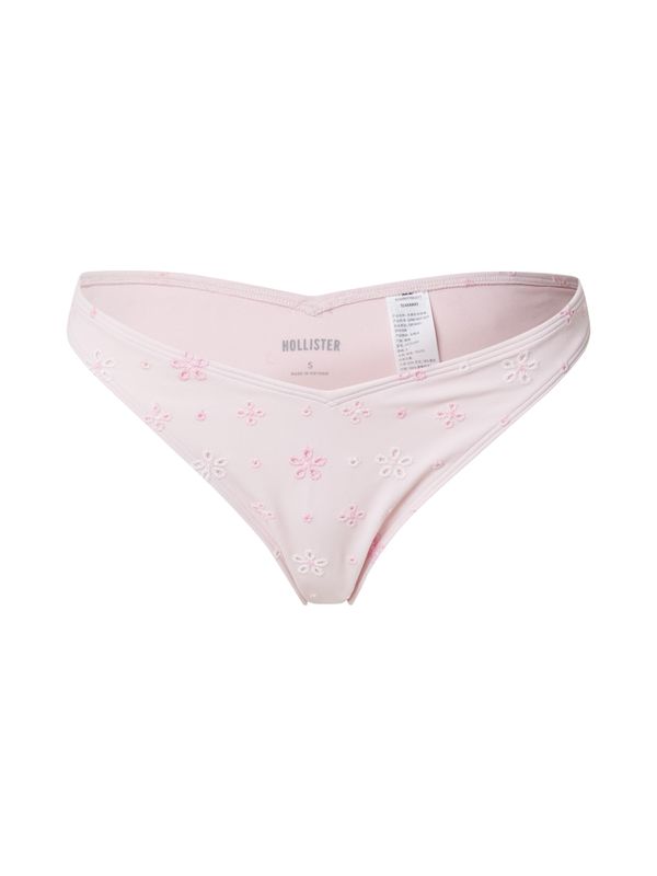 HOLLISTER HOLLISTER Bikini donji dio  roza / pastelno roza / bijela