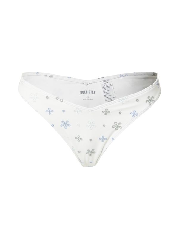HOLLISTER HOLLISTER Bikini donji dio  svijetloplava / svijetlozelena / bijela