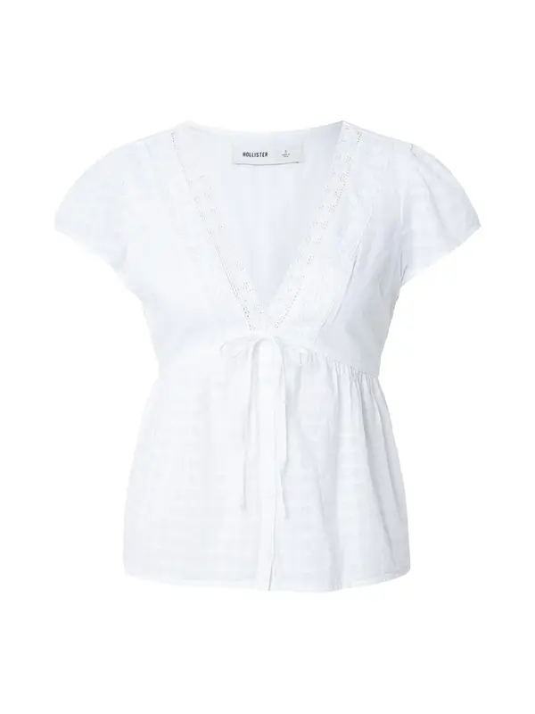 HOLLISTER HOLLISTER Bluza  bijela