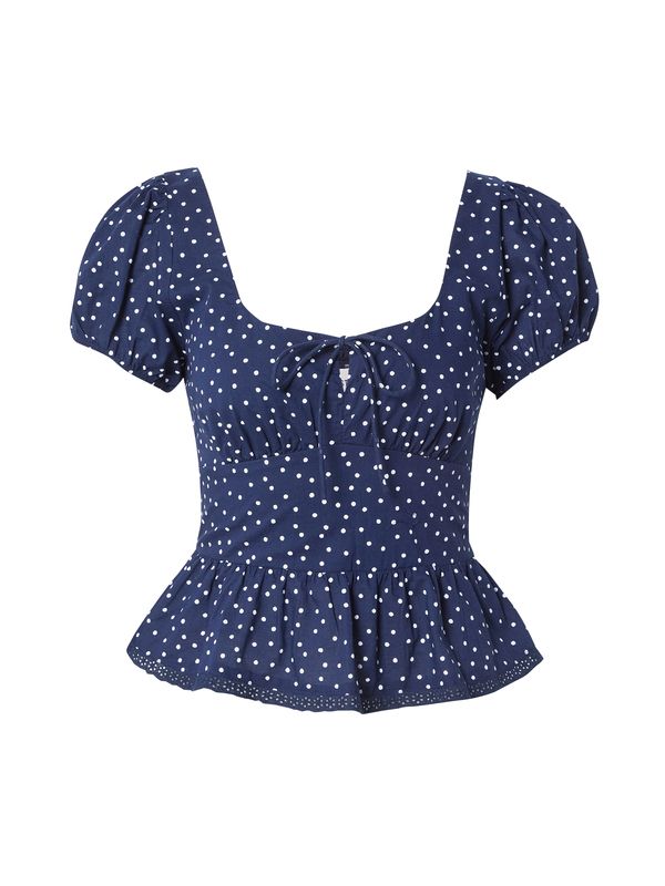 HOLLISTER HOLLISTER Bluza  morsko plava / bijela