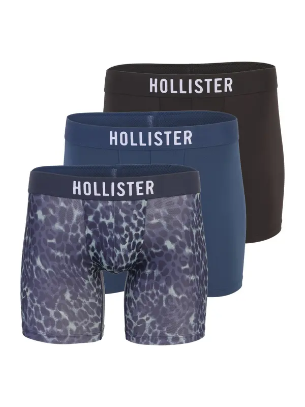 HOLLISTER HOLLISTER Bokserice  morsko plava / mornarsko plava / crna / bijela