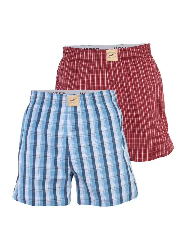 HOLLISTER HOLLISTER Bokserice  opal / svijetloplava / crvena / bijela