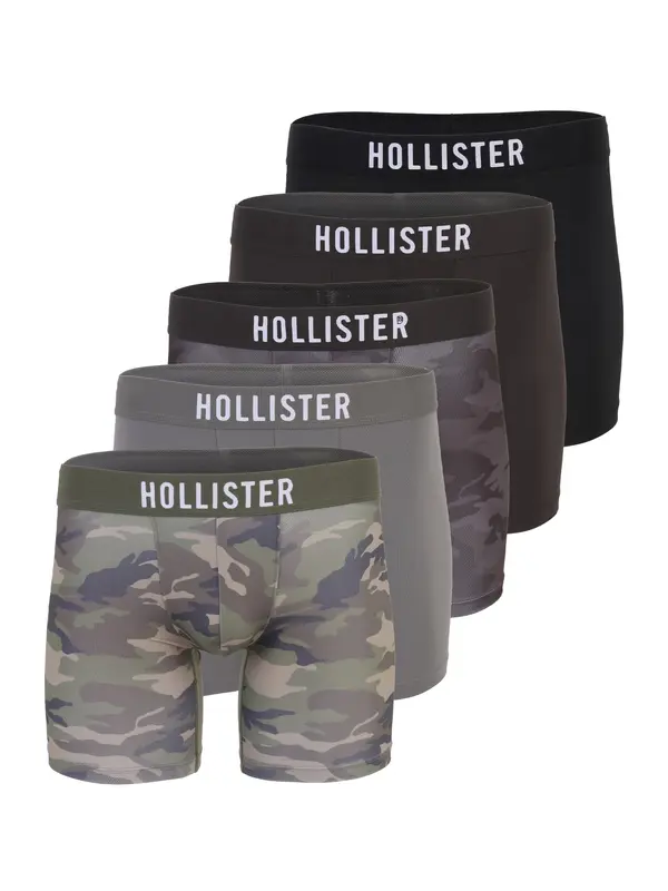 HOLLISTER HOLLISTER Bokserice  siva / tamo siva / maslinasta / crna