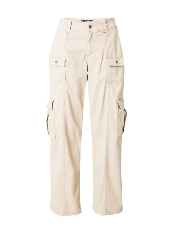 HOLLISTER HOLLISTER Cargo hlače  bež