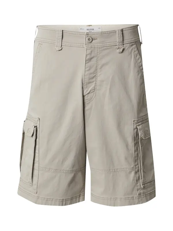 HOLLISTER HOLLISTER Cargo hlače  ecru/prljavo bijela