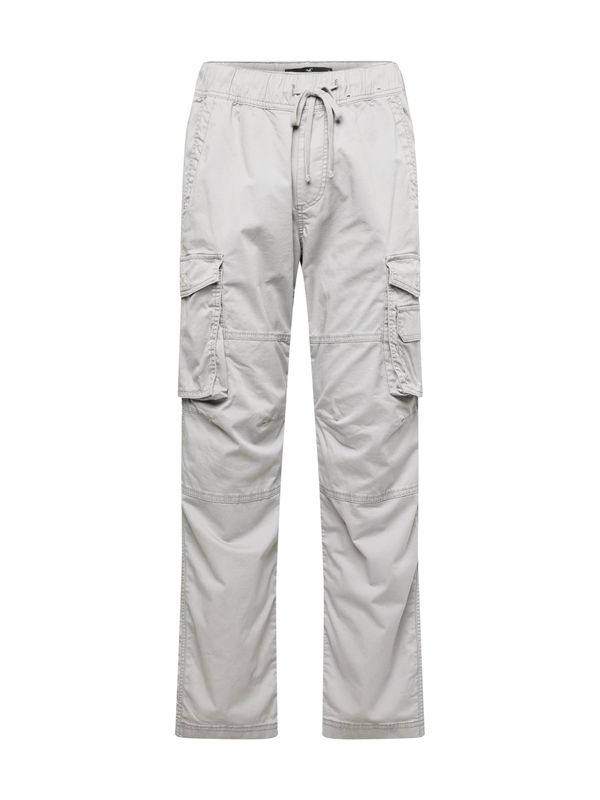 HOLLISTER HOLLISTER Cargo hlače  svijetlosiva