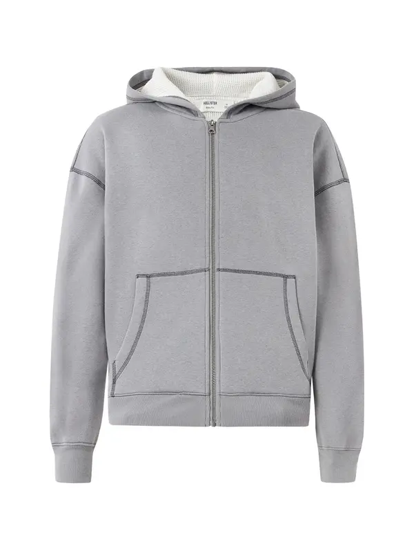 HOLLISTER HOLLISTER Gornji dio trenirke  siva