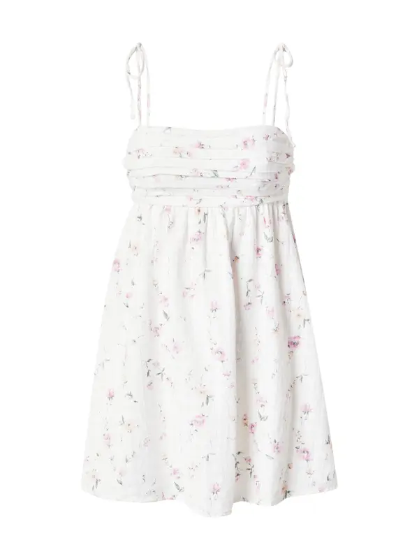 HOLLISTER HOLLISTER Haljina  kraljevski zelena / breskva / roza / bijela
