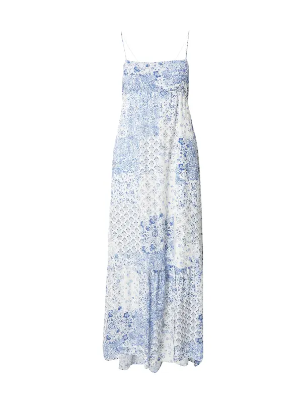 HOLLISTER HOLLISTER Haljina  kraljevsko plava / svijetloplava / bijela