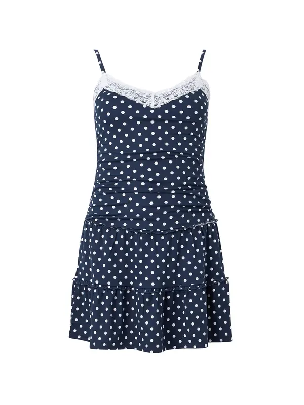 HOLLISTER HOLLISTER Haljina  mornarsko plava / bijela