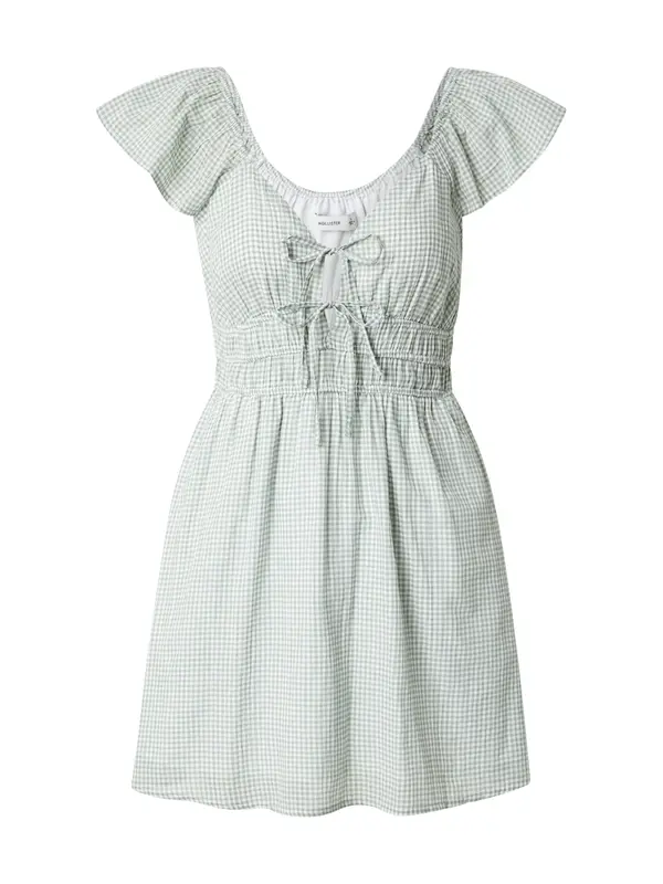 HOLLISTER HOLLISTER Haljina  pastelno zelena / bijela
