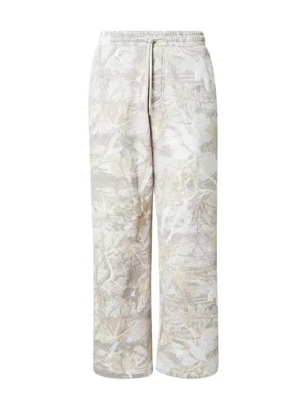 HOLLISTER HOLLISTER Hlače  siva / bež siva / bijela