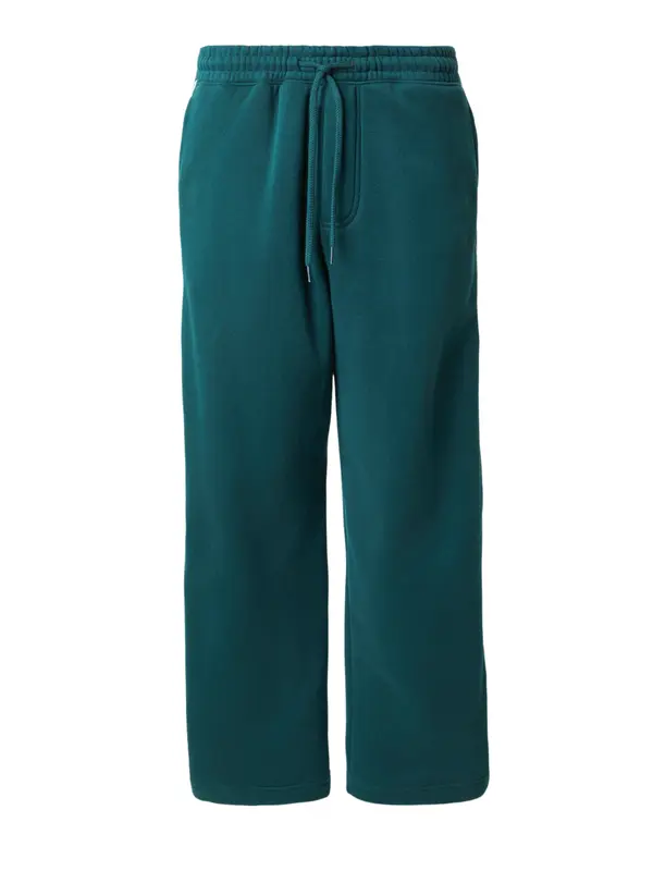 HOLLISTER HOLLISTER Hlače  smaragdno zelena / bijela