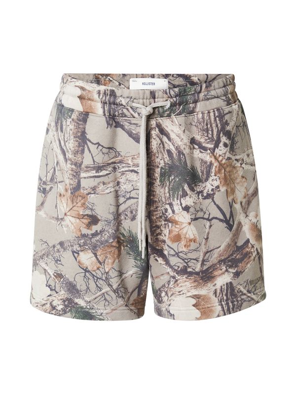 HOLLISTER HOLLISTER Hlače  smeđa / siva / maslinasta / tamno zelena