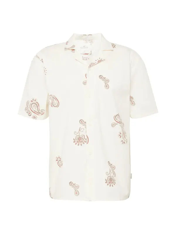 HOLLISTER HOLLISTER Košulja  siva / crvena / bijela