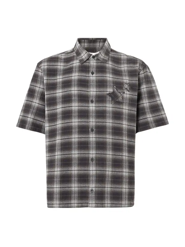 HOLLISTER HOLLISTER Košulja  smeđa / crna / bijela