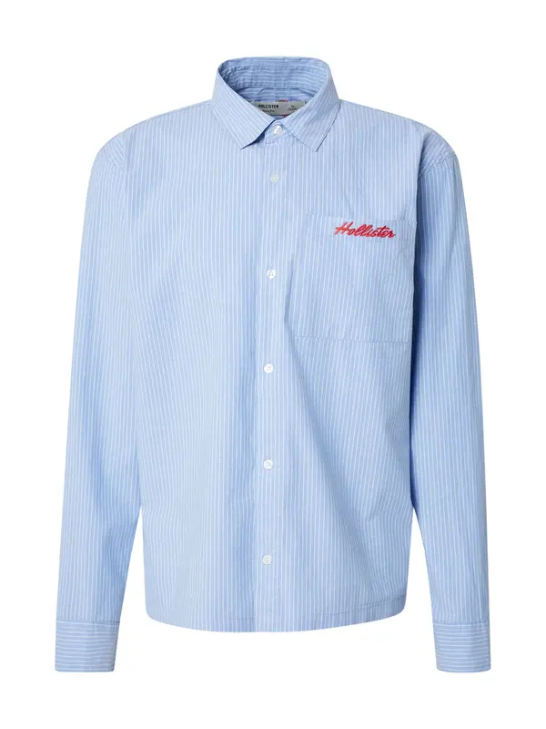 HOLLISTER HOLLISTER Košulja  svijetloplava / svijetlocrvena