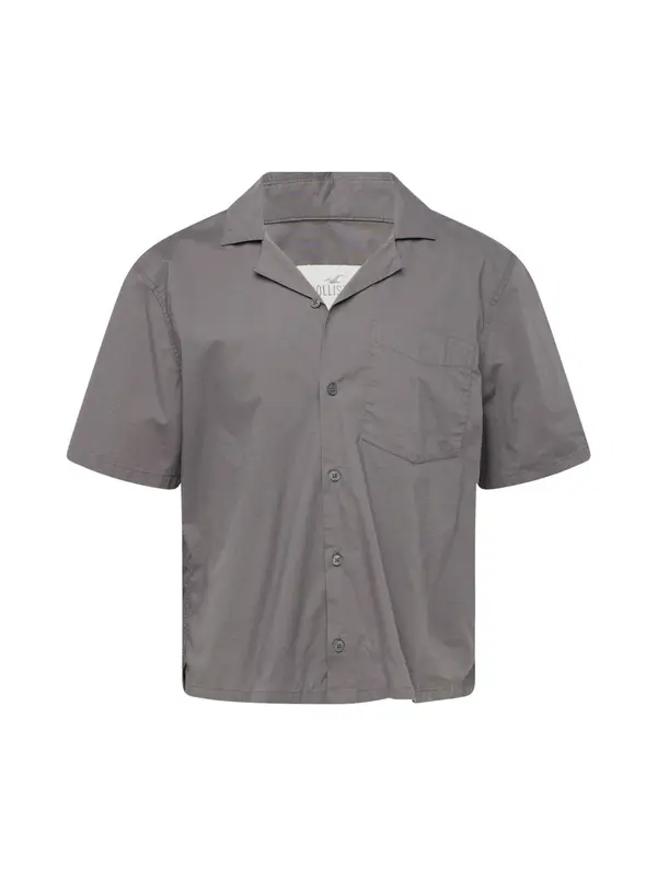 HOLLISTER HOLLISTER Košulja  tamo siva