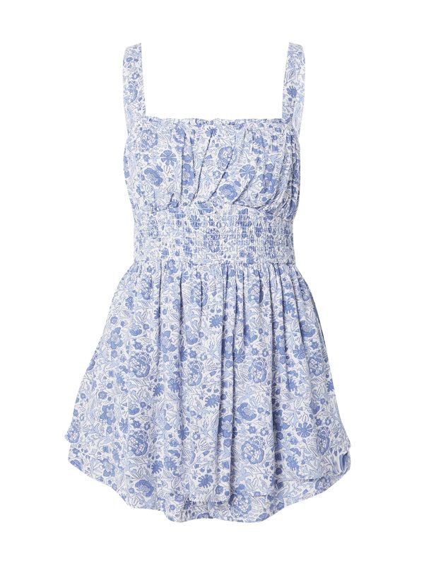 HOLLISTER HOLLISTER Ljetna haljina  plava / bijela