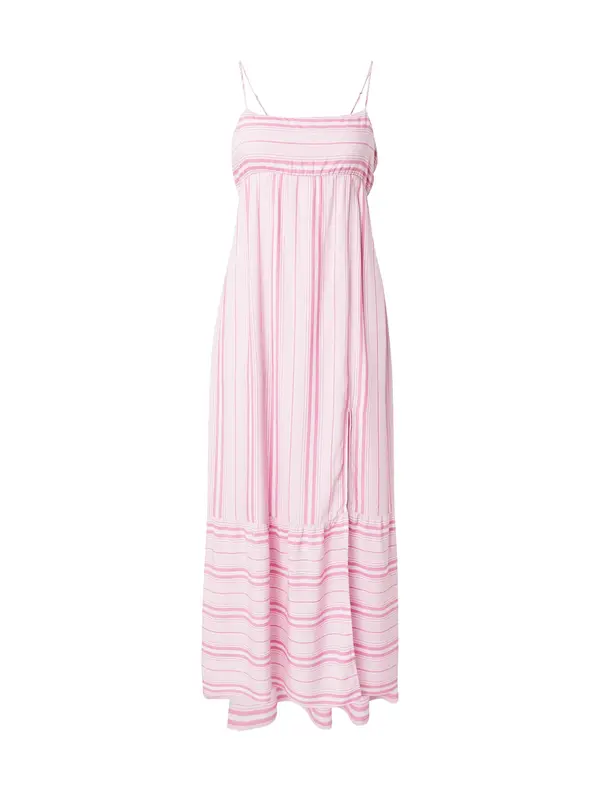 HOLLISTER HOLLISTER Ljetna haljina  prljavo roza / svijetloroza / bijela