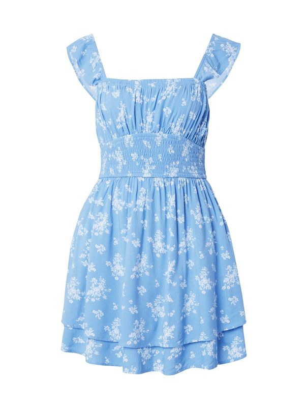 HOLLISTER HOLLISTER Ljetna haljina  svijetloplava / prljavo bijela