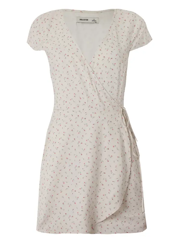 HOLLISTER HOLLISTER Ljetna haljina  žad / prljavo roza / krvavo crvena / bijela