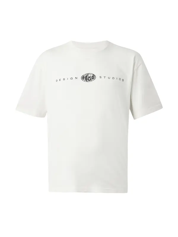 HOLLISTER HOLLISTER Majica  boja pijeska / svijetloplava / crna