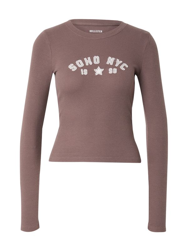 HOLLISTER HOLLISTER Majica  cappuccino / bijela