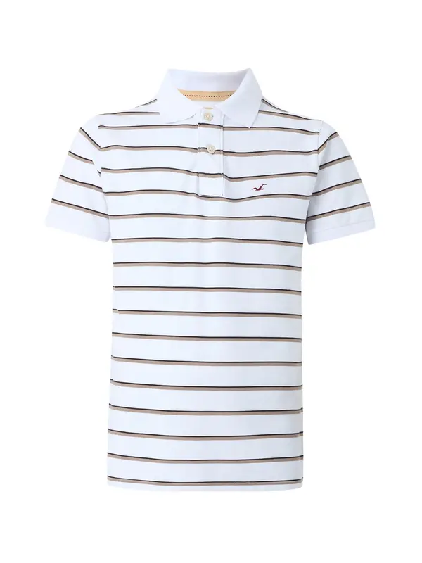 HOLLISTER HOLLISTER Majica  crna / bijela