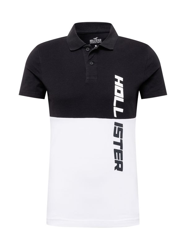 HOLLISTER HOLLISTER Majica  crna / bijela