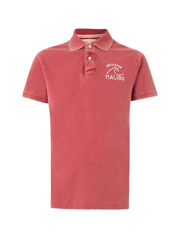 HOLLISTER HOLLISTER Majica  lubenica roza / bijela