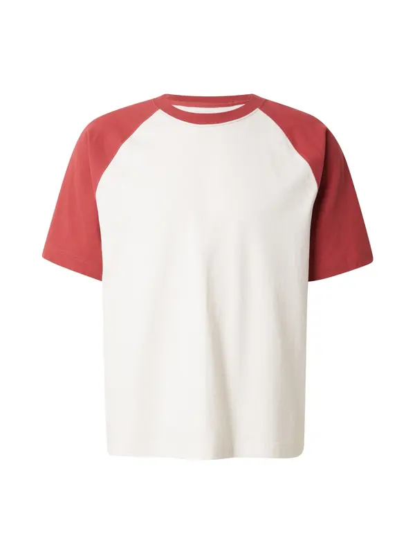 HOLLISTER HOLLISTER Majica  lubenica roza / bijela