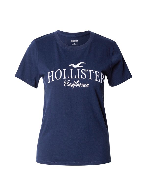 HOLLISTER HOLLISTER Majica  mornarsko plava / bijela