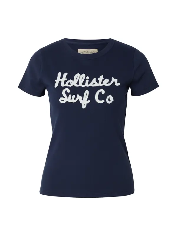 HOLLISTER HOLLISTER Majica  mornarsko plava / bijela