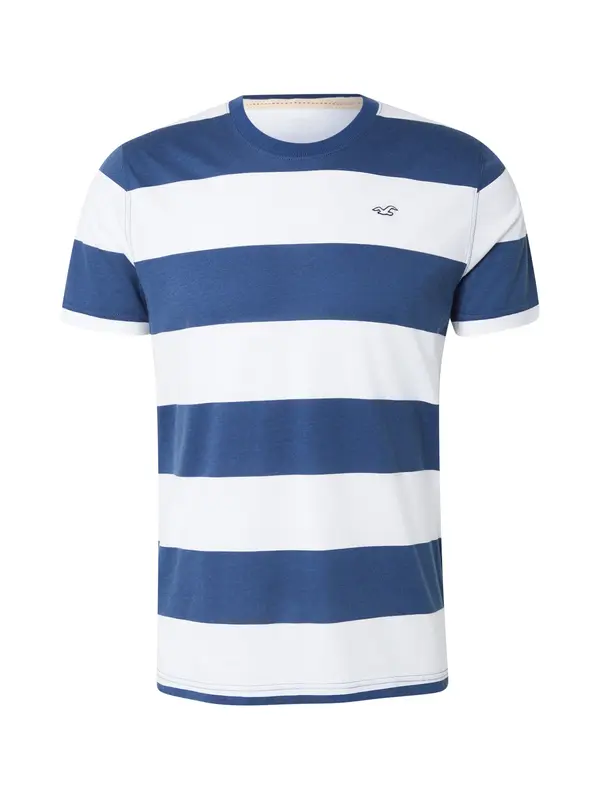 HOLLISTER HOLLISTER Majica  mornarsko plava / bijela