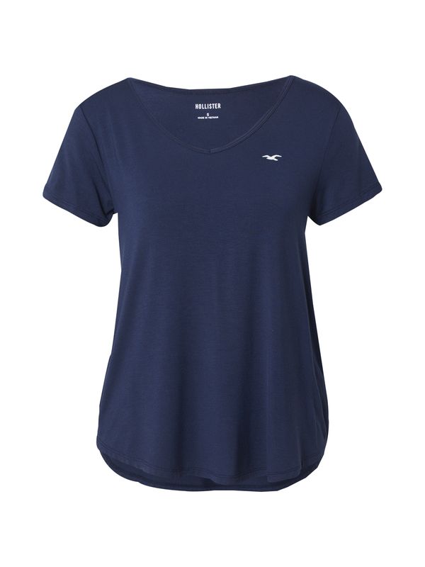 HOLLISTER HOLLISTER Majica  mornarsko plava / bijela