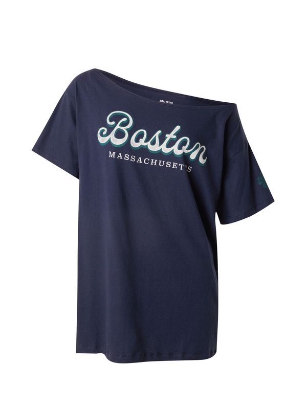 HOLLISTER HOLLISTER Majica  mornarsko plava / kraljevski zelena / bijela