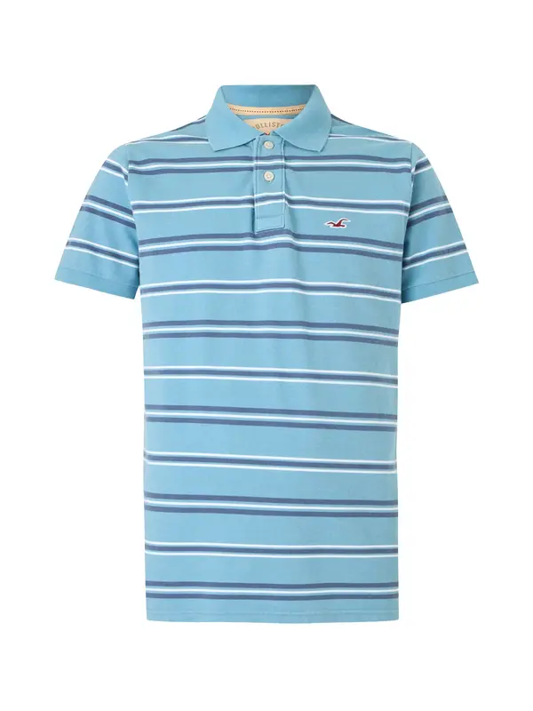 HOLLISTER HOLLISTER Majica  opal / svijetloplava / bijela