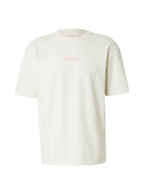 HOLLISTER HOLLISTER Majica  prljavo roza / bijela