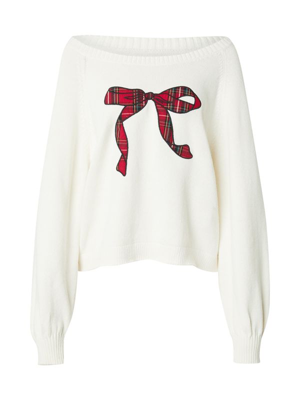 HOLLISTER HOLLISTER Pulover  bež siva / smaragdno zelena / rubin crvena / crna