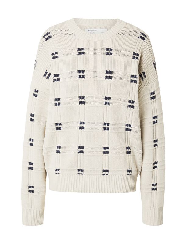 HOLLISTER HOLLISTER Pulover  mornarsko plava / svijetlosiva