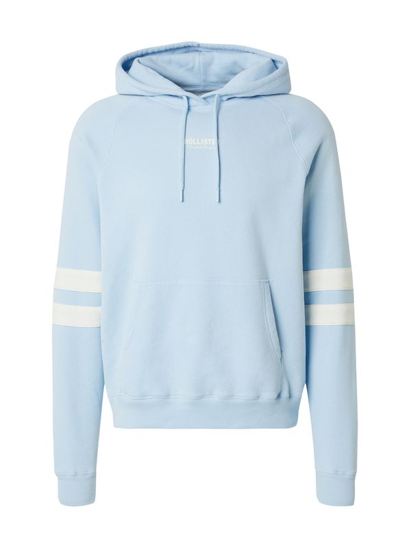 HOLLISTER HOLLISTER Sweater majica  svijetloplava / bijela