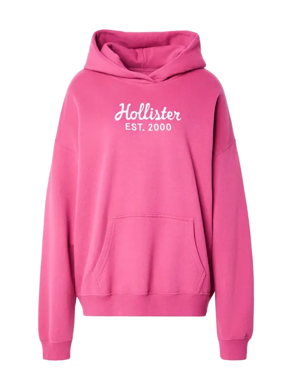 HOLLISTER HOLLISTER Sweater majica  svijetlosiva / roza